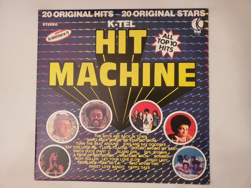Various Artists Hit Machine vinyl record